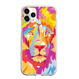 Чехол для iPhone 11 Pro матовый с принтом Акварельный лев в Белгороде, Силикон |  | арт | грива | деко | жедтая | животные | закат | зверей | золото | кошка | лев | лето | львенок | неоновая | очки | пляж | прайд | разноцветная | солнце | тигр | узоры | царь | яркие