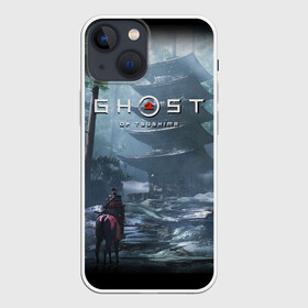 Чехол для iPhone 13 mini с принтом Ghost of Tsushima (Z) в Белгороде,  |  | game | ghost of tsushima | jin sakai | samurai | дзин сакай | игра | призрак цусимы | самурай