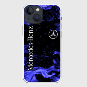Чехол для iPhone 13 mini с принтом MERCEDES в Белгороде,  |  | mercedes | авто | автомобиль | логотип | марка | машина | мерин | мерс | мерседес | надпись | огонь | текстура