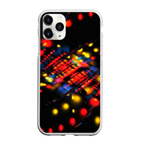 Чехол для iPhone 11 Pro Max матовый с принтом Fractal Digital 3D в Белгороде, Силикон |  | Тематика изображения на принте: abstract | abstraction | color | fractal | geometry | paitnt | psy | rdtktr | абстракция | геометрия | краски | неоновые | психоделика | фрактал