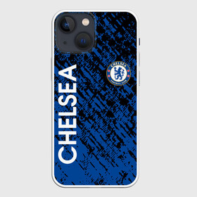 Чехол для iPhone 13 mini с принтом CHELSEA. в Белгороде,  |  | chelsea | fc | football | football club | sport | английский футбольный клуб | лондон | спорт | уефа | униформа | фирменные цвета | фк | фулема | футбол | футбольный клуб | челси