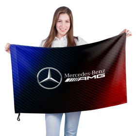 Флаг 3D с принтом MERCEDES / МЕРСЕДЕС в Белгороде, 100% полиэстер | плотность ткани — 95 г/м2, размер — 67 х 109 см. Принт наносится с одной стороны | amg | auto | bens | benz | logo | merc | mercedes | mercedes benz | mersedes | moto | new | star | vthctltc | авто | амг | бенц | звезда | класс | лого | логотип | мерин | мерс | мерседес | мерседес бенц | мото | новый | символ | символы | ьуксуву