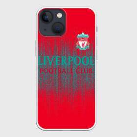 Чехол для iPhone 13 mini с принтом LIVERPOOL. в Белгороде,  |  | fc | football | football club | liverpool fc | sport | британский футбольный клуб | ливерпуль фк | мерсисайд | спорт | уефа | униформа | фирменные цвета | фк | футбол | футбольный клуб