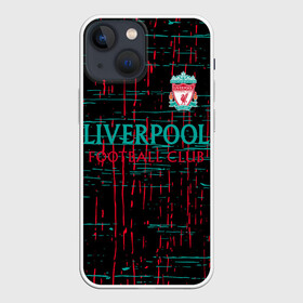 Чехол для iPhone 13 mini с принтом LIVERPOOL. в Белгороде,  |  | fc | football | football club | liverpool fc | sport | британский футбольный клуб | ливерпуль фк | мерсисайд | спорт | уефа | униформа | фирменные цвета | фк | футбол | футбольный клуб