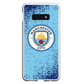 Чехол для Samsung S10E с принтом MANCHESTER CITY. в Белгороде, Силикон | Область печати: задняя сторона чехла, без боковых панелей | Тематика изображения на принте: fc | football | football club | manchester city fc | sport | английский футбольный клуб | манчестер | манчестер сити | спорт | спортивный клуб | уефа | униформа | фирменные цвета | фк | футбол | футбольный клуб