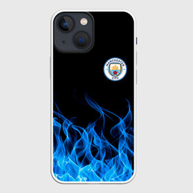 Чехол для iPhone 13 mini с принтом MANCHESTER CITY. в Белгороде,  |  | fc | football | football club | manchester city fc | sport | английский футбольный клуб | манчестер | манчестер сити | спорт | спортивный клуб | уефа | униформа | фирменные цвета | фк | футбол | футбольный клуб