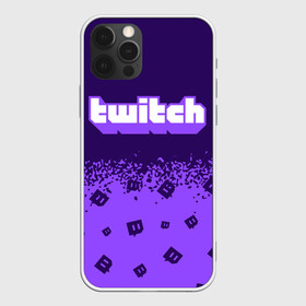 Чехол для iPhone 12 Pro с принтом TWITCH / ТВИЧ в Белгороде, силикон | область печати: задняя сторона чехла, без боковых панелей | game | games | logo | ndbnx | ndbx | site | stream | streamer | twich | twitch | видео | ецшеср | ецшср | игра | игрок | игроку | игры | лого | логотип | логотипы | сайт | символ | символы | стрим | стример | стримера | стрим