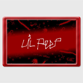Магнит 45*70 с принтом LIL PEEP ЛИЛ ПИП в Белгороде, Пластик | Размер: 78*52 мм; Размер печати: 70*45 | Тематика изображения на принте: beautiful | daddy | heart | life | lil | lilpeep | music | peep | rap | rapper | rip | tattoo | лил | лилпип | литл | лого | музыка | папочка | пип | рип | рожица | рэп | рэпер | рэперы | сердечко | сердце | символ | тату | татуировки