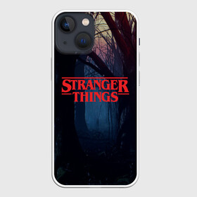 Чехол для iPhone 13 mini с принтом Очень странные дела в Белгороде,  |  | the stranger things | восьмидесятые | дастин хендерсон | майк уилер | монстр | монстры | оди | одиннадцать | очень странные дела | ретро | сериал | сериалы | ужасы | уилл байерс