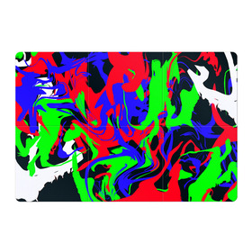 Магнитный плакат 3Х2 с принтом Абстрактные краски в Белгороде, Полимерный материал с магнитным слоем | 6 деталей размером 9*9 см | abstract | art | camo | colorful | digital | fluid | абстракция | арт | камуфляж | краски | цифровой