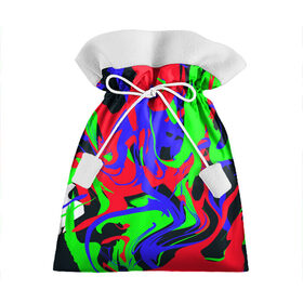 Подарочный 3D мешок с принтом Абстрактные краски в Белгороде, 100% полиэстер | Размер: 29*39 см | abstract | art | camo | colorful | digital | fluid | абстракция | арт | камуфляж | краски | цифровой