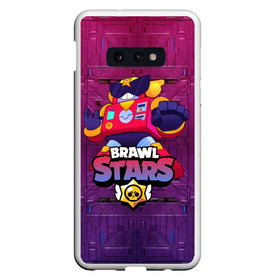 Чехол для Samsung S10E с принтом Surge Brawl Stars в Белгороде, Силикон | Область печати: задняя сторона чехла, без боковых панелей | Тематика изображения на принте: bolt | brawl | brawl stars | brawl stars вольт | brawler | leon | robot | surge | volt | бравл | бравл старс | бравл старс вольт | бравлер | вольт | робот бравл старс | сурдж | сюрдж