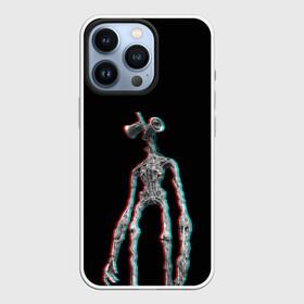 Чехол для iPhone 13 Pro с принтом Siren Head Glitch в Белгороде,  |  | Тематика изображения на принте: glitch | glitch siren head | rgb | siren head | sirena | глитч | глич | ретро | сирейноголовый | сирена | сиреноголовый