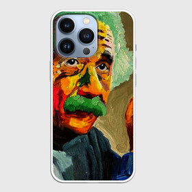 Чехол для iPhone 13 Pro с принтом Энштейн в Белгороде,  |  | albert | art | einstein | арт | энштейн