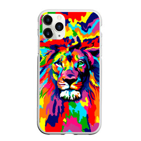 Чехол для iPhone 11 Pro матовый с принтом Лев Artistic Art в Белгороде, Силикон |  | king | lion | neon | африка | голова | граффити | грива | дикий | животные | зверь | зодиак | картина | король | краски | красочный | лев | львенок | львиное | львица | неон | неоновые | радуга | радужный | рисунок