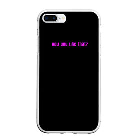 Чехол для iPhone 7Plus/8 Plus матовый с принтом How you like that? в Белгороде, Силикон | Область печати: задняя сторона чехла, без боковых панелей | blackpink | blink | k pop | kpop