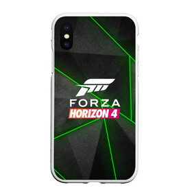 Чехол для iPhone XS Max матовый с принтом Forza Horizon 4 Hi-tech в Белгороде, Силикон | Область печати: задняя сторона чехла, без боковых панелей | 4 | forza | gamer | games | horizon | racing | ultimate | гонки | форза