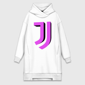 Платье-худи хлопок с принтом Juventus | 3D Logo Fuchsia (2021) в Белгороде,  |  | 0x000000123 | juve | juventus | ronaldo | юве | ювентус