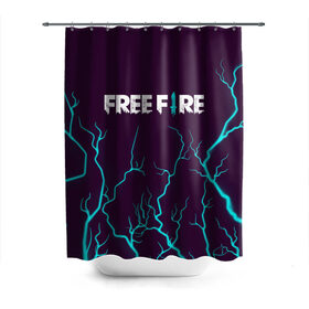 Штора 3D для ванной с принтом FREE FIRE / ФРИ ФАЕР в Белгороде, 100% полиэстер | плотность материала — 100 г/м2. Стандартный размер — 146 см х 180 см. По верхнему краю — пластиковые люверсы для креплений. В комплекте 10 пластиковых колец | afth | ahb | ahbafth | fire | fps | free | freefire | garena | logo | master | mobile | online | акуу | акууашку | ашку | гарена | игра | игры | лого | логотип | логотипы | мастер | мобильная | нож | онлайн | символ | символы | фаер | фире | фпс 