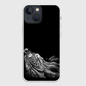 Чехол для iPhone 13 mini с принтом Берсерк в плаще в Белгороде,  |  | Тематика изображения на принте: berserk | аниме | берсерк | гатс | манга | черный мечник