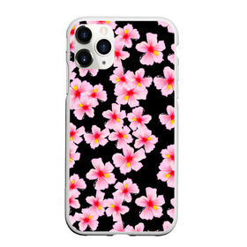 Чехол для iPhone 11 Pro Max матовый с принтом Цветы желаний в Белгороде, Силикон |  | flowers | pattern | pink | бутоны | ветки | вишня | восток | восточные | гибискусы | девушкам | лепестки | летние | паттерн | природа | растения | розовыецветы | ромашки | сакура | тропики | узоры | цветочки