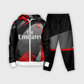 Детский костюм 3D с принтом ARSENAL UNIFORM в Белгороде,  |  | arsenal | arsenal uniform | aubameyang | champions league | england | fc | football club | sport | англия | арсенал | лига чемпионов | лондон | обамеянг | премьер лига | спортивные | униформа | фирменые цвета | фк | футбольный клуб