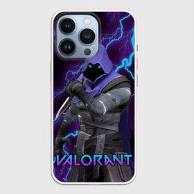 Чехол для iPhone 13 Pro с принтом VALORANT в Белгороде,  |  | omen | riot games | valorant | валорант | детская | детям | игра | компьютерная игра | молния | омен | омэн | персонаж | стрельба | стрелялка | шутер