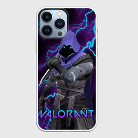 Чехол для iPhone 13 Pro Max с принтом VALORANT в Белгороде,  |  | omen | riot games | valorant | валорант | детская | детям | игра | компьютерная игра | молния | омен | омэн | персонаж | стрельба | стрелялка | шутер