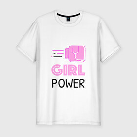 Мужская футболка премиум с принтом GRL PWR (Z) в Белгороде, 92% хлопок, 8% лайкра | приталенный силуэт, круглый вырез ворота, длина до линии бедра, короткий рукав | emancipatio | feminism | girl power | girl to the power | mint juleps | spice girls | девичья сила | детерминизм | дискриминации женщин | кретинизм | неравенства полов | фемина | феминизация | феминизм | феминистка | феминность