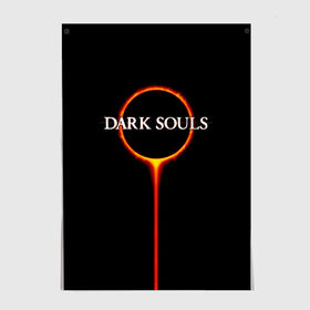 Постер с принтом Dark Souls в Белгороде, 100% бумага
 | бумага, плотность 150 мг. Матовая, но за счет высокого коэффициента гладкости имеет небольшой блеск и дает на свету блики, но в отличии от глянцевой бумаги не покрыта лаком | black sun | bonfire | dark souls | dark souls 3 | dark souls logo | ds 3 | game | souls | sun | you died | дарк соулз | дарк соулс | дарк соулс лого | дс 3 | затмение | игра | солнечное затмение | солнце | темная душа | темные души | черное
