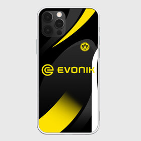 Чехол для iPhone 12 Pro Max с принтом BORUSSIA DORTMUND в Белгороде, Силикон |  | Тематика изображения на принте: 09 | borussia | borussia dortmund | bvb | bvb 09 | dortmund | fc | football club | sport | боруссия | дортмунд | спортивные | униформа | фирменые цвета | фк | футбольный клуб