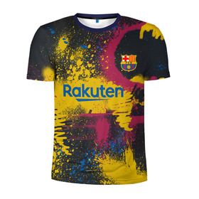 Мужская футболка 3D спортивная с принтом FC Barcelona | La Liga pre-match shirt (2021) в Белгороде, 100% полиэстер с улучшенными характеристиками | приталенный силуэт, круглая горловина, широкие плечи, сужается к линии бедра | Тематика изображения на принте: 0x000000123 | barca | barcelona | fcb | messi | барса | барселона | месси | фкб