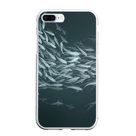 Чехол для iPhone 7Plus/8 Plus матовый с принтом Рыбы в Белгороде, Силикон | Область печати: задняя сторона чехла, без боковых панелей | fish | fishing | вода | друг | животные | крючок | лето | море | мужчина | озера | отдых | подарок | природа | рыба | рыбалка | рыбки | улов