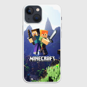 Чехол для iPhone 13 mini с принтом MINECRAFT   МАЙНКРАФТ в Белгороде,  |  | craft | creeper | dungeon | dungeons | earth | game | logo | mine | minecraft | minecraft dungeons | mobile | online | дунгеонс | земля | зомби | игра | крипер | лого | майкрафт | майнкрафт | онлайн | подземелье