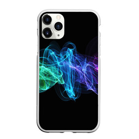 Чехол для iPhone 11 Pro Max матовый с принтом COLOR SMOKE в Белгороде, Силикон |  | fire | в огне | взрыв | огненный | огонь | пожар | текстура