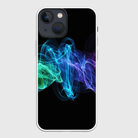 Чехол для iPhone 13 mini с принтом COLOR SMOKE в Белгороде,  |  | Тематика изображения на принте: fire | в огне | взрыв | огненный | огонь | пожар | текстура