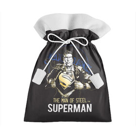 Подарочный 3D мешок с принтом Supermen в Белгороде, 100% полиэстер | Размер: 29*39 см | man | steel | superman | vdzajul | супермен | супермэн