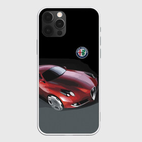 Чехол для iPhone 12 Pro Max с принтом Alfa Romeo в Белгороде, Силикон |  | Тематика изображения на принте: alfa romeo | car | italy | motorsport | prestige | автоспорт | альфа ромео | италия | престиж