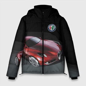 Мужская зимняя куртка 3D с принтом Alfa Romeo в Белгороде, верх — 100% полиэстер; подкладка — 100% полиэстер; утеплитель — 100% полиэстер | длина ниже бедра, свободный силуэт Оверсайз. Есть воротник-стойка, отстегивающийся капюшон и ветрозащитная планка. 

Боковые карманы с листочкой на кнопках и внутренний карман на молнии. | alfa romeo | car | italy | motorsport | prestige | автоспорт | альфа ромео | италия | престиж