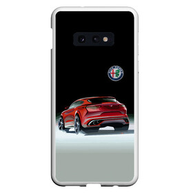 Чехол для Samsung S10E с принтом Alfa Romeo в Белгороде, Силикон | Область печати: задняя сторона чехла, без боковых панелей | Тематика изображения на принте: alfa romeo | car | italy | motorsport | prestige | автоспорт | альфа ромео | италия | престиж