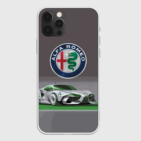 Чехол для iPhone 12 Pro Max с принтом Alfa Romeo motorsport в Белгороде, Силикон |  | Тематика изображения на принте: alfa romeo | car | italy | motorsport | prestige | автоспорт | альфа ромео | италия | престиж