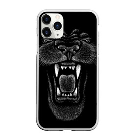 Чехол для iPhone 11 Pro Max матовый с принтом Черная пантера в Белгороде, Силикон |  | big | black | cat | danger | jungle | king | leopard | panter | panther | picture | большая | большой | джунглей | джунгли | зубы | король | кот | кошка | леопард | мелками | опасная | опасный | охотник | пантера | пасть | рисунок | хищник | 