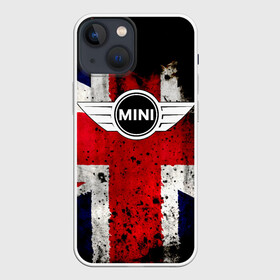 Чехол для iPhone 13 mini с принтом Mini Cooper в Белгороде,  |  | bmw | mini | mini cooper | авто | англия | бмв | британия | великобритания | машина | мини | мини купер | тачка