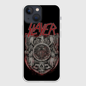 Чехол для iPhone 13 mini с принтом SLAYER | СЛЭЙЕР в Белгороде,  |  | kerry king | musical group | repentless | slayer | tom araya | метал | том арайа | трэш