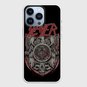 Чехол для iPhone 13 Pro с принтом SLAYER | СЛЭЙЕР в Белгороде,  |  | kerry king | musical group | repentless | slayer | tom araya | метал | том арайа | трэш