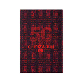 Обложка для паспорта матовая кожа с принтом 5G Chipization unit в Белгороде, натуральная матовая кожа | размер 19,3 х 13,7 см; прозрачные пластиковые крепления | 5g | 5г | covid | covid 19 | sign | джи | заговора | заговоров | запрещающий | знак | излучение | коронавирус | лучи | облучение | остановите | остановите чипирование | против | противник | противники | пять