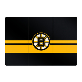 Магнитный плакат 3Х2 с принтом BOSTON BRUINS NHL в Белгороде, Полимерный материал с магнитным слоем | 6 деталей размером 9*9 см | Тематика изображения на принте: black | boston | bruins | hockey | ice | logo | nhl | sport | usa | бостон | брюинз | логотип | нхл | спорт | хоккей