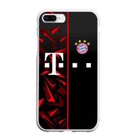 Чехол для iPhone 7Plus/8 Plus матовый с принтом FC Bayern Munchen Форма в Белгороде, Силикон | Область печати: задняя сторона чехла, без боковых панелей | Тематика изображения на принте: bayern | bayern munchen | champions league | fc bayern munchen | germany | munchen | бавария | германия | левандовски | лига чемпионов | мюнхен | рибери | роббен