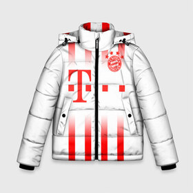 Зимняя куртка для мальчиков 3D с принтом FC Bayern Munchen 2020 в Белгороде, ткань верха — 100% полиэстер; подклад — 100% полиэстер, утеплитель — 100% полиэстер | длина ниже бедра, удлиненная спинка, воротник стойка и отстегивающийся капюшон. Есть боковые карманы с листочкой на кнопках, утяжки по низу изделия и внутренний карман на молнии. 

Предусмотрены светоотражающий принт на спинке, радужный светоотражающий элемент на пуллере молнии и на резинке для утяжки | bayern | bayern amateure | bayern munchen | champions league | fc bayern munchen | germany | munchen | бавария | германия | левандовски | лига чемпионов | мюнхен | рибери | роббен