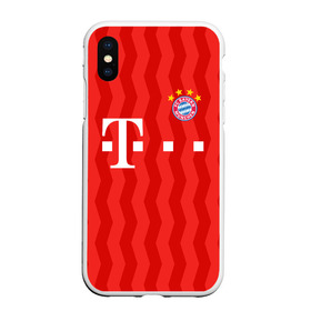 Чехол для iPhone XS Max матовый с принтом FC Bayern Munchen униформа в Белгороде, Силикон | Область печати: задняя сторона чехла, без боковых панелей | bayern | bayern amateure | bayern munchen | champions league | fc bayern munchen | germany | munchen | бавария | германия | левандовски | лига чемпионов | мюнхен | рибери | роббен